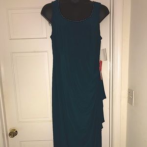 R&M Richards Sz 16W Formal Emerald Dress (NEW)
